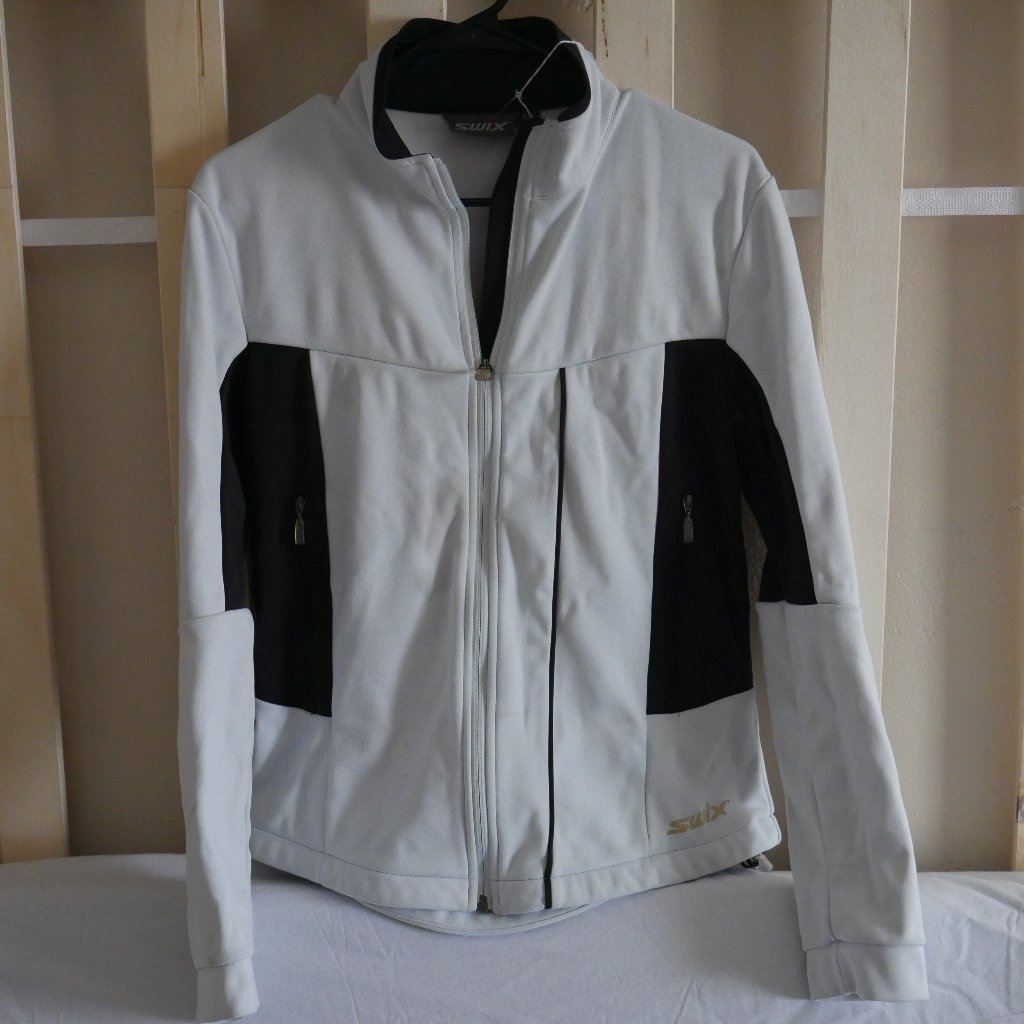 Swix Women's White And Black Jacket Size M Good Condition Swix